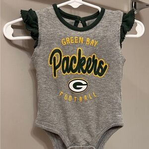 NFL Packers Baby Onesie 3/6months